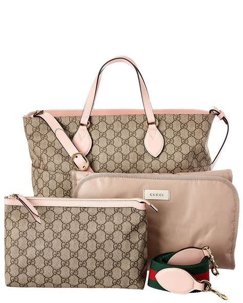 gucci diaper bag set cheap|gucci diaper bag on sale.